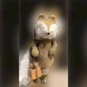 Senhor Raposa decorativo 48 cms