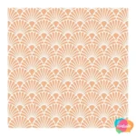 GUARDANAPO DE PAPEL ART DECO COM 20 UNID 33 CM CORAL
