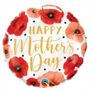 BALÃO METALIZADO MARGARIDAS 46CM