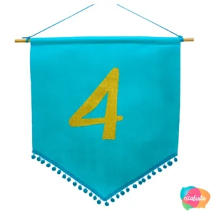 ESTANDARTE FELTRO QUADRADO SORTIDO N° 4