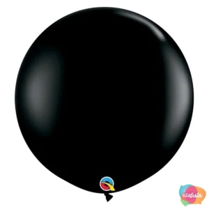 BALÃO GIGANTE 92CM COM 2 UNID 36 POLEGADAS PRETO