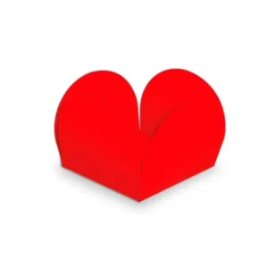 Forminha Caixeta De Papel Para Doces C/ 50 Un Vermelho