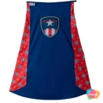FANTASIA PET CAPA CAPITÃO AMERICA TAM M AZUL ESCURO
