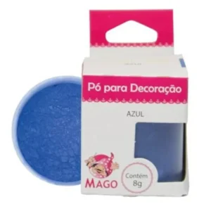 PÓ PARA DECORAÇÃO COM REFLEXO AZUL  10 G FURTACOR