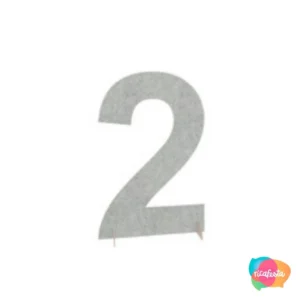 TOTEM N° 2 PRATA GLITTER