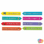 Plaquinhas Cartonadas Alice com 4 unid