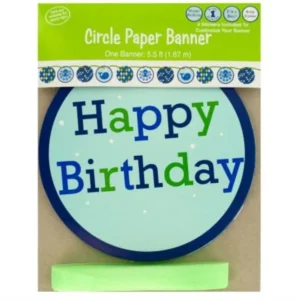 FAIXA PRIMEIRO ANIVERSÁRIO MENINO