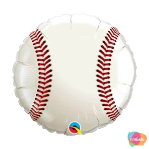 BALÃO BOLA DE BEISEBOL 46CM 18 POLEGADAS BRANCO
