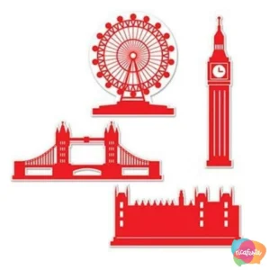 PAINEL SILHUETAS LONDRES 4 UN