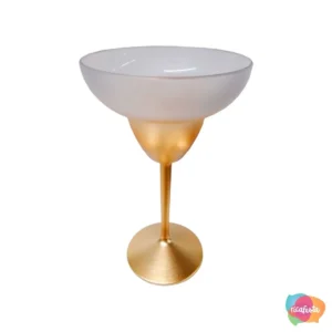 TAÇA MARGUERITA DEGRADÊ DOURADA 330 ML