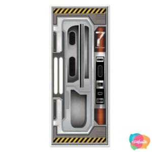 PAINEL PLASTICO PORTA ESPAÇO NAVE 75X105CM