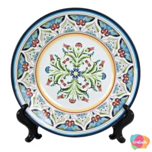 PRATO DE SALADA TUNISIA 24CM AZUL ESCURO