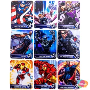 JOGO QUAL É  O PERSONAGEM MARVEL COM  18 CARTAS