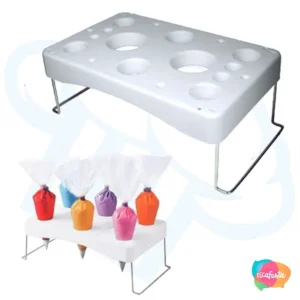 SUPORTE PARA MANGA DE CONFEITEIRO BRANCO