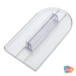 ALISADOR TRANSPARENTE COM PONTA ARREDONDADA CRISTAL