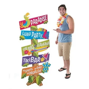 TOTEM FESTA LUAU 1,5M EM PAPEL