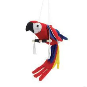 ARARA MÓBILE EM TECIDO  44 CM VERMELHO