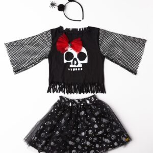 FANTASIA CAVEIRA LAÇO TAM 8-10 ANOS