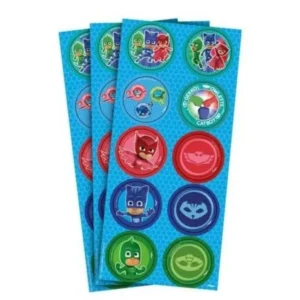 ADESIVO  PJ MASKS COM 30 UNID