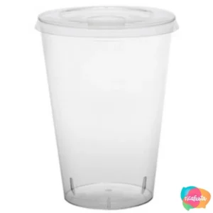 COPINHO SHOT COM TAMPA 50 ML  COM 10 UNID CRISTAL