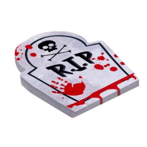 GUARDANAPO FOLHA DUPLA HALLOWEEN LAPIDE 20 UNID