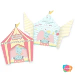 Convite Dumbo Baby Com 8 Un