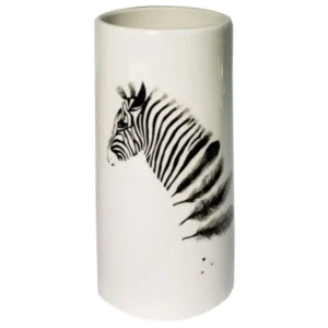 VASO CERAMICA ZEBRA 9,5X21CM
