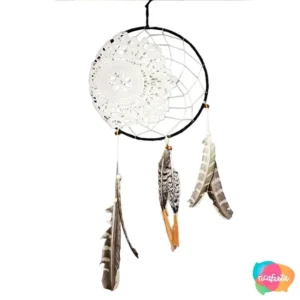 FILTRO DOS SONHOS COM PENAS 20 CM