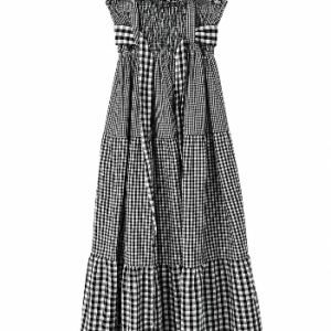 Saia Xadrez ou Vestido Elastex Tam 6
