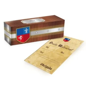 CONVITE DUELO MEDIEVAL  C/8