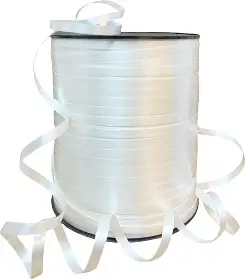 Rolo Fitilho Branco 200 metros x 5 mm