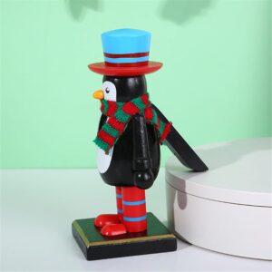 Quebra Nozes de Madeira Pinguim 15 cm