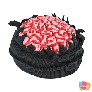Chapéu Cérebro à Mostra Preto