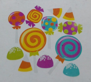 Painéis de Papel Recortado Doces 6 Unid
