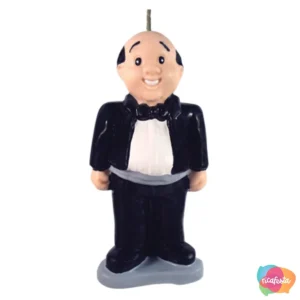 BONECO DECORATIVO P/BOLO NOIVO GORDINHO
