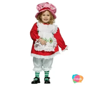 FANTASIA MORANGO 12-18 MESES BABY VERMELHO