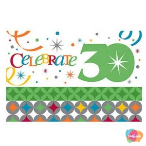 CONVITE CELEBRATE IN STYLE 30 ANOS COM 8 UNID