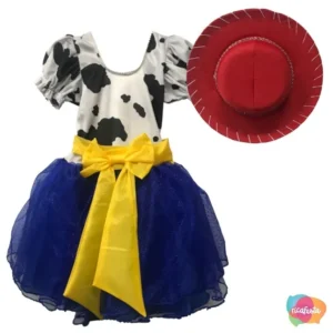 VESTIDO VAQUEIRA CAIPIRA INFANTIL