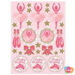 ADESIVO BAILARINA TWINKLE TOES COM 4 UNID
