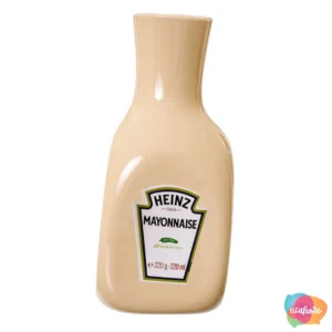 VASO MAIONESE HEINZ 26 CM BEGE / PALHA