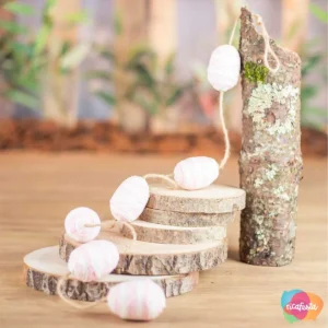 FESTÃO DE OVOS DE PÁSCOA DECORATIVO
