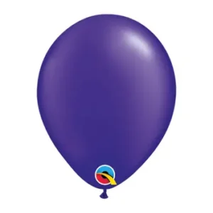 Balão Látex Qualatex 11 Polegadas Purple Perolizado Com 25 Unid