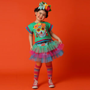 Conjunto de Halloween Amor de Frida Tamanho 2- 4 anos