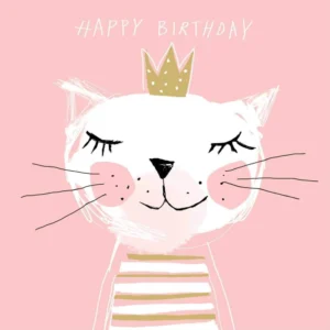 Guardanapo De Papel Happy Princess 33X 33 Cms Rosa Claro