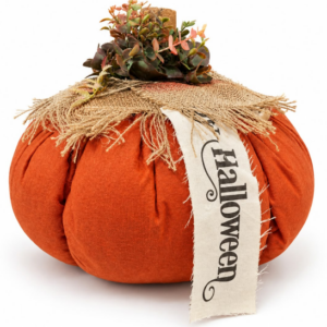 Abóbora Tecido Happy Halloween
