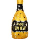 Balão Metalizado Champagne Happy New Year 49 polegadas