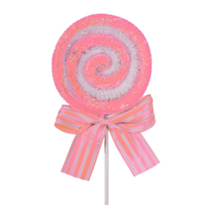 Ornamento Pirulito Rosa