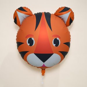Balão Metalizado Tigre Head 23 polegadas