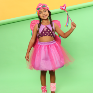 Fantasia Infantil Fadinha Pink 10-12 anos