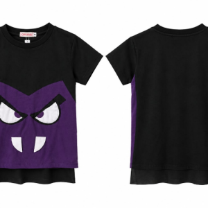 Camiseta Vampiro com Capa Tamanho 8